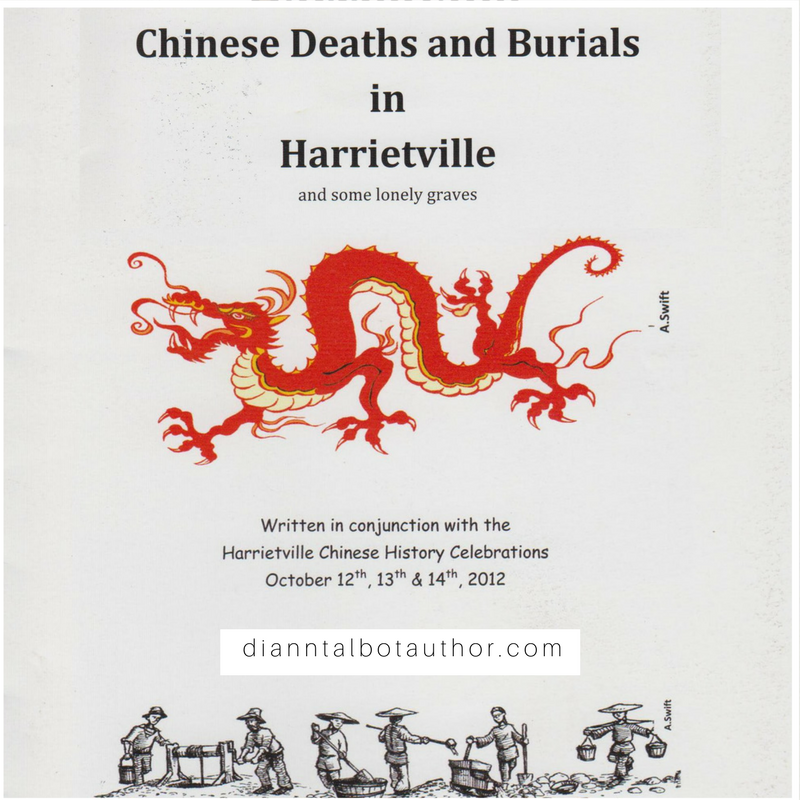 Chinese deaths and burials in harrietville